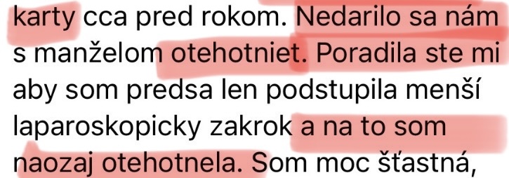 Zkušenost účastnice 12