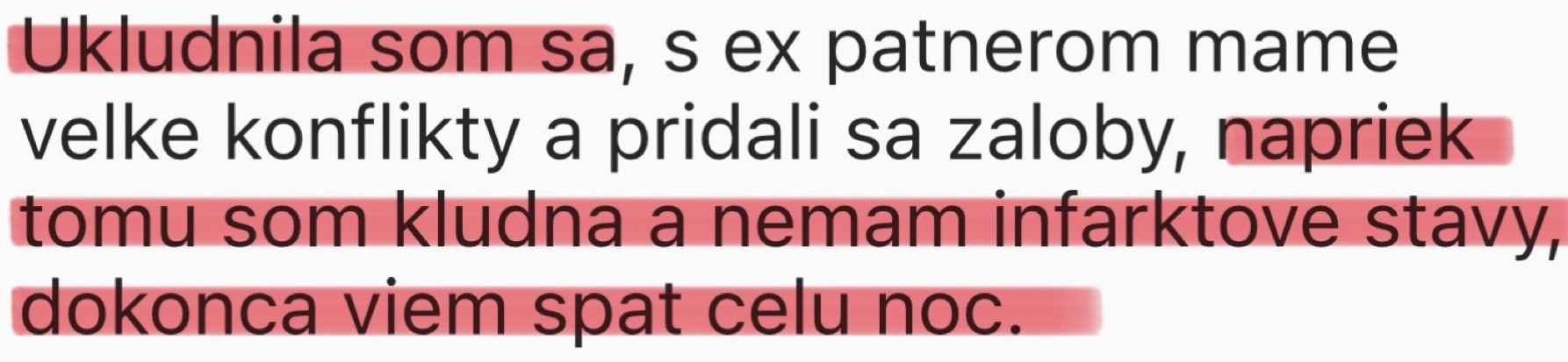 Zkušenost účastnice 10