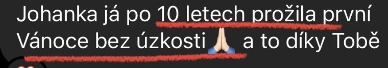 Zkušenost účastnice 13